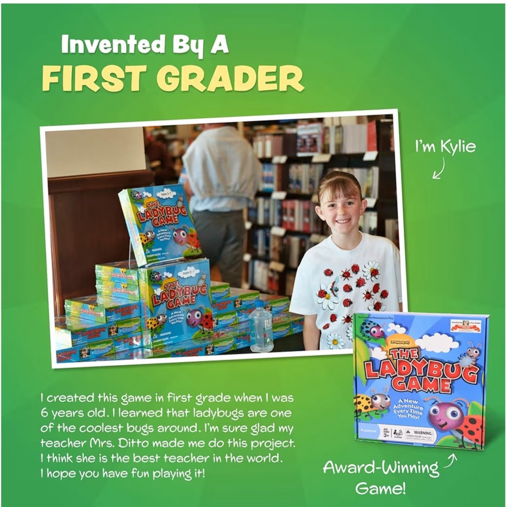 NWT-The Ladybug Game - Colorful Kids Adventure - Picture 6 of 7
